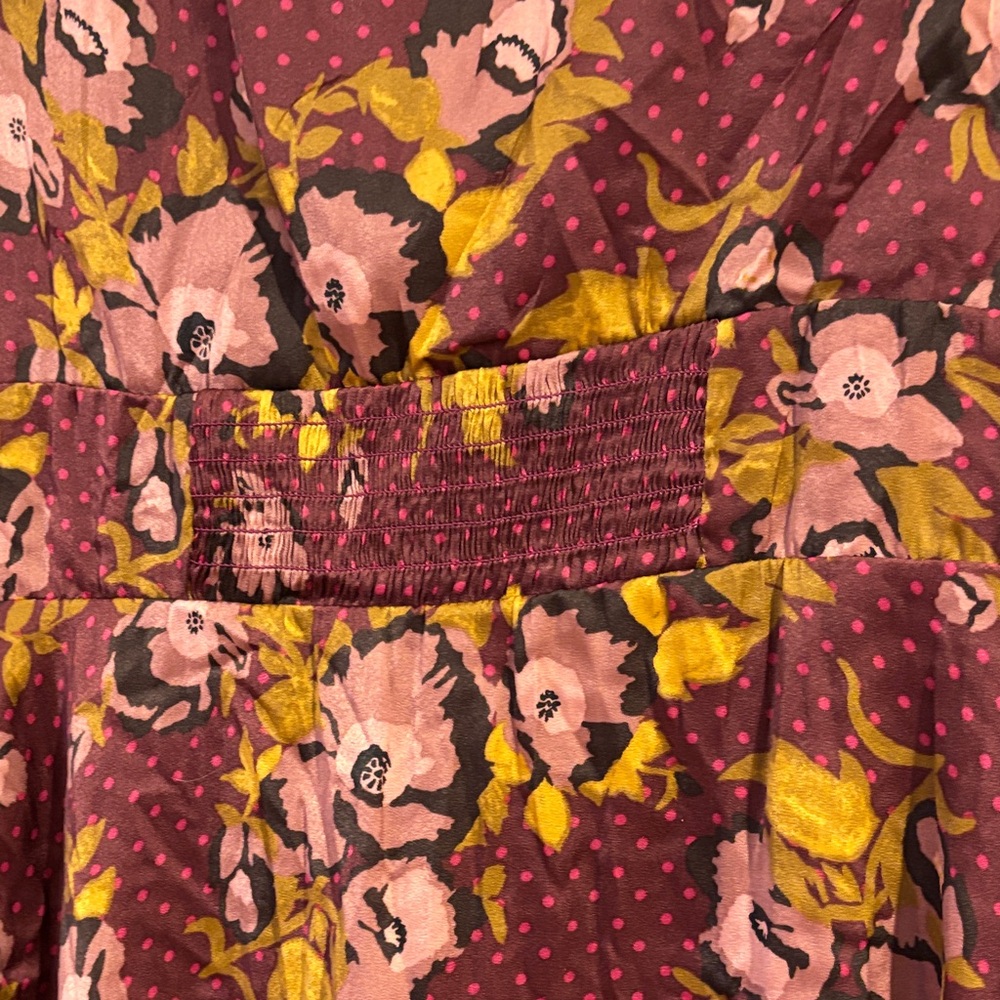 NWT Free People Morning Light Floral Fit & Flare Mini Dress‎ - Picture 8 of 9